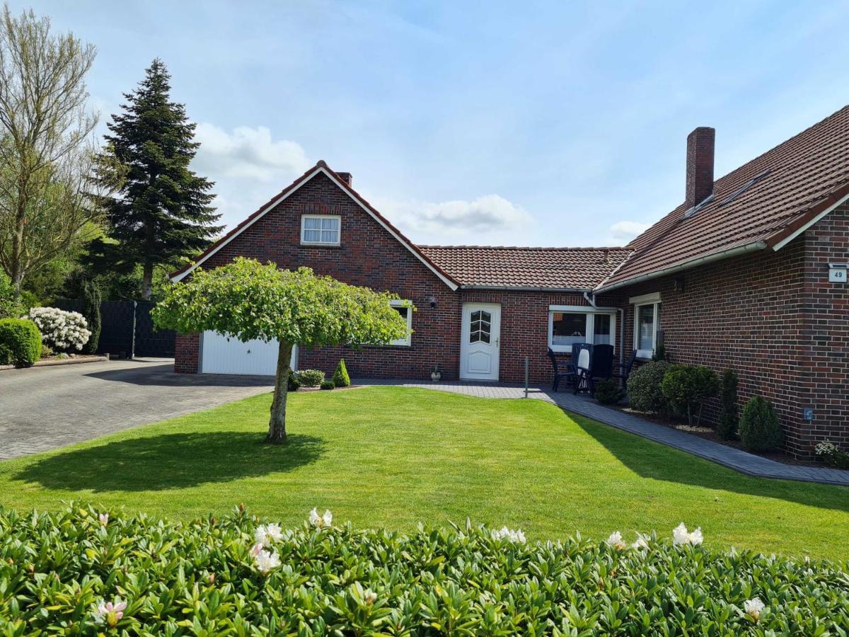 Ferienwohnung Kanalblick 35520 Uplengen Exterior foto